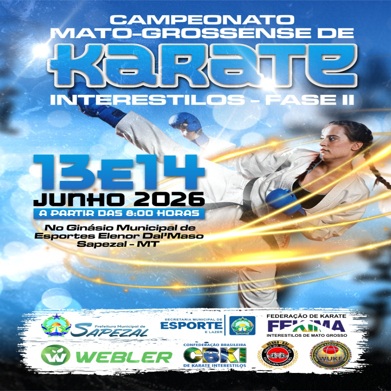 Campeonato Mato-Grossense Karate Interestilos - Fase 2